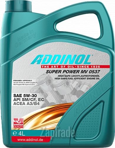 ������ �������� ����� Addinol Super Power MV 0537 ������������� | ������� 4014766250520