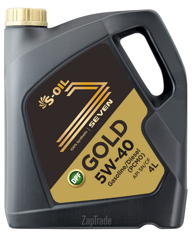 ������ �������� ����� S-oil SEVEN GOLD ������������� | ������� GOLD5W40_04