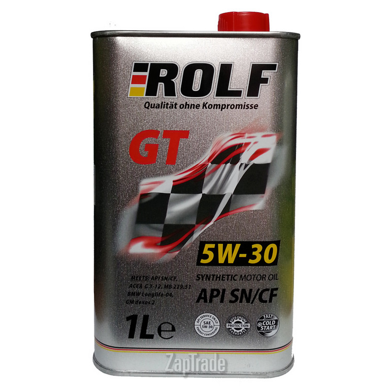 ������ �������� ����� Rolf GT 5W-30 SN/CF ������������� | ������� 107555