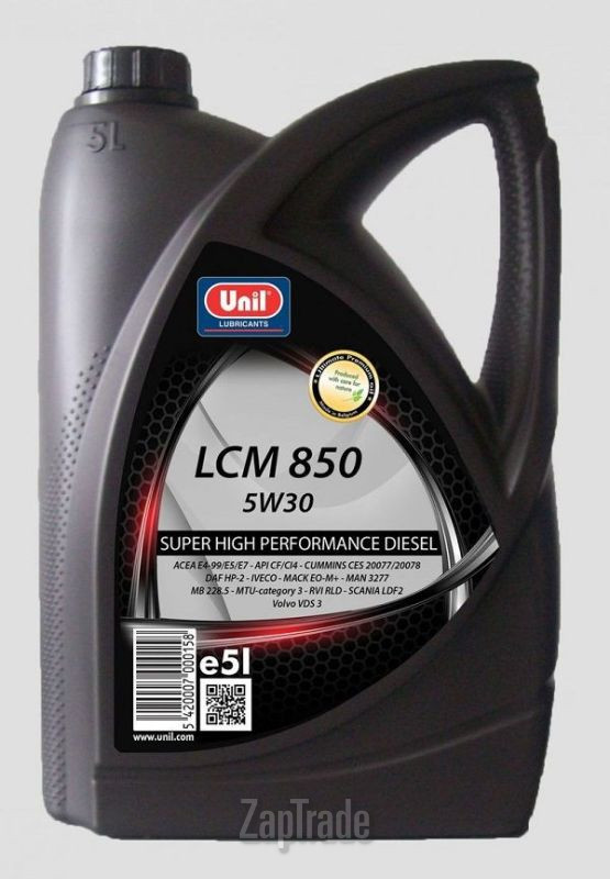 ������ �������� ����� Unil LCM 850 5W30 ������������� | ������� 5420007006051