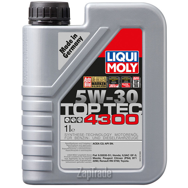 ������ �������� ����� Liqui moly Top Tec 4300 ������������� | ������� 8030