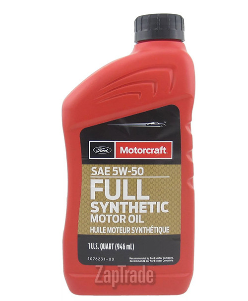 ������ �������� ����� Motorcraft Full Synthetic ������������� | ������� XO-5W50-QGT