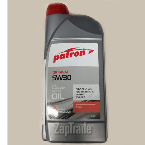 ������ �������� ����� Patron Original 5W-30 ������������� | ������� 5W30 1L ORIGINAL