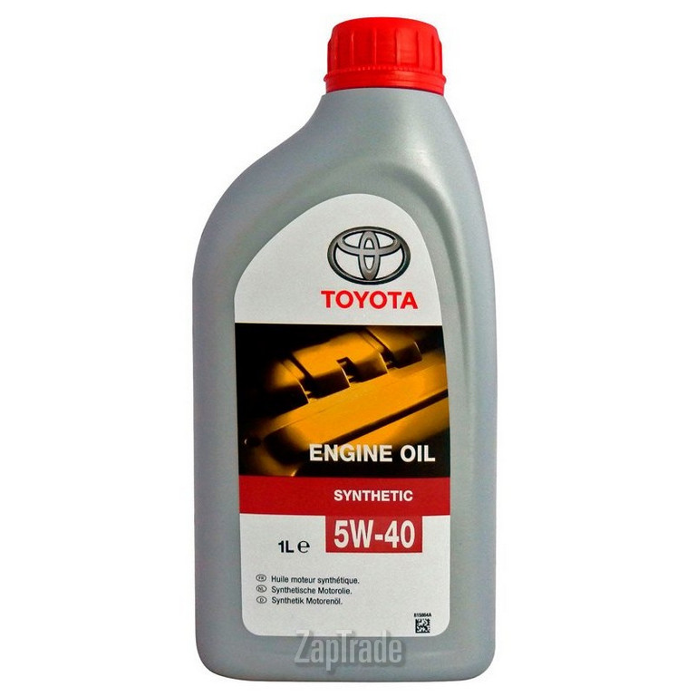 ������ �������� ����� Toyota ENGINE OIL 5W-40 ������������� | ������� 08880-80376