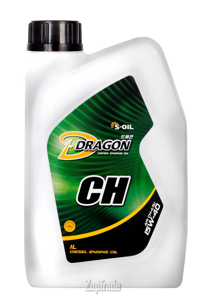 ������ �������� ����� S-oil DRAGON CH-4/SJ ����������������� | ������� DCH15W40_01