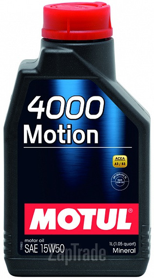 ������ �������� ����� Motul 4000 Motion 15w50 ����������� | ������� 102814