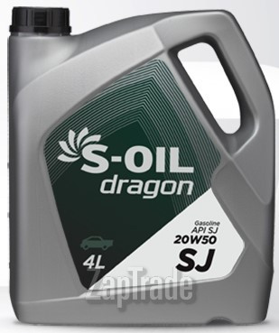 ������ �������� ����� S-oil DRAGON SJ 20W-50 ����������������� | ������� DSJ20W50_04