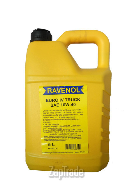 ������ �������� ����� Ravenol EURO IV Truck ����������������� | ������� 4014835638150