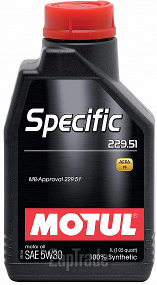 ������ �������� ����� Motul Specific 229.51 ������������� | ������� 101588