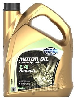 ������ �������� ����� Mpm oil Premium Synthetic C4 Renault ������������� | ������� 05005C4
