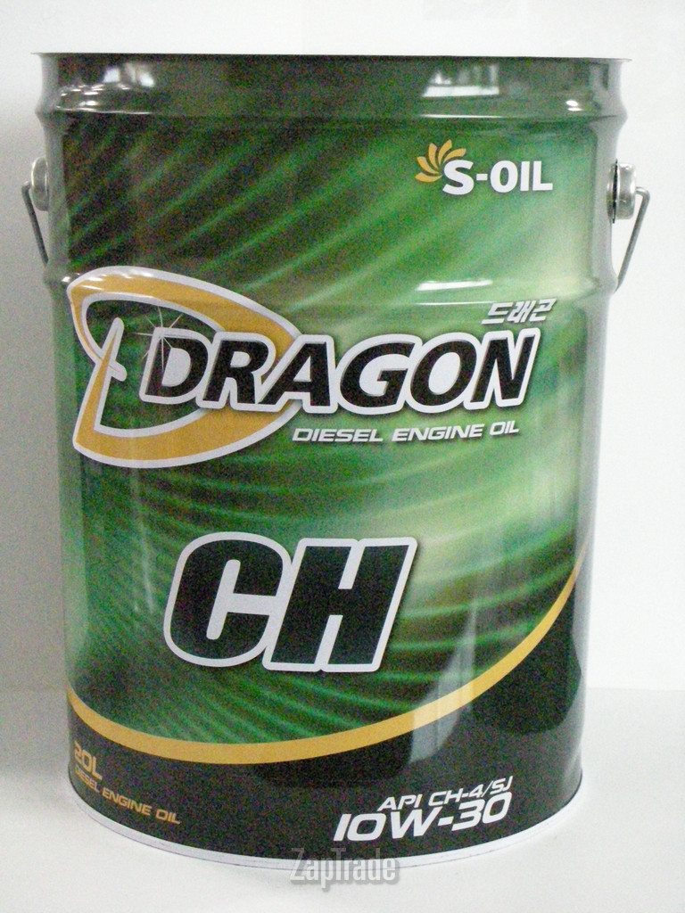 ������ �������� ����� S-oil DRAGON CH-4/SJ ����������������� | ������� DCH10W30_20