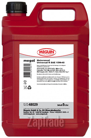 ������ �������� ����� Meguin Megol Motorenoil Universal R ����������� | ������� 48029