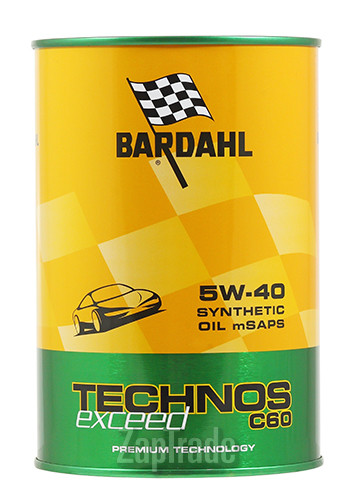 ������ �������� ����� Bardahl Technos C60 5W40 Exceed ������������� | ������� 309040