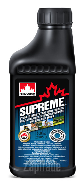 ������ �������� ����� Petro-canada SUPREME SYNTHETIC BL 2-STRK SML ����������������� | ������� TWOSTRC24