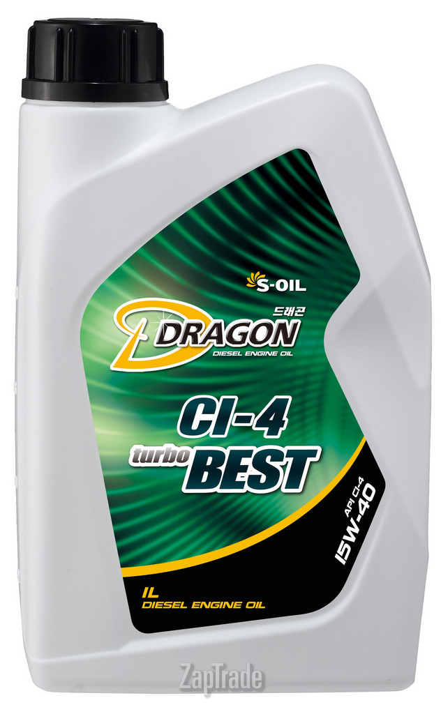 ������ �������� ����� S-oil DRAGON TURBO BEST ����������������� | ������� DTB15W40_01