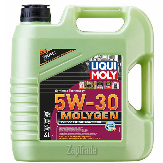 ������ �������� ����� Liqui moly Molygen New Generation DPF ������������� | ������� 21225