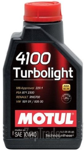 ������ �������� ����� Motul 4100 TURBOLIGHT ����������������� | ������� 102774