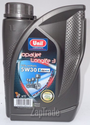 ������ �������� ����� Unil OPALJET LONGLIFE 3 5W30 ������������� | ������� 5420007085513