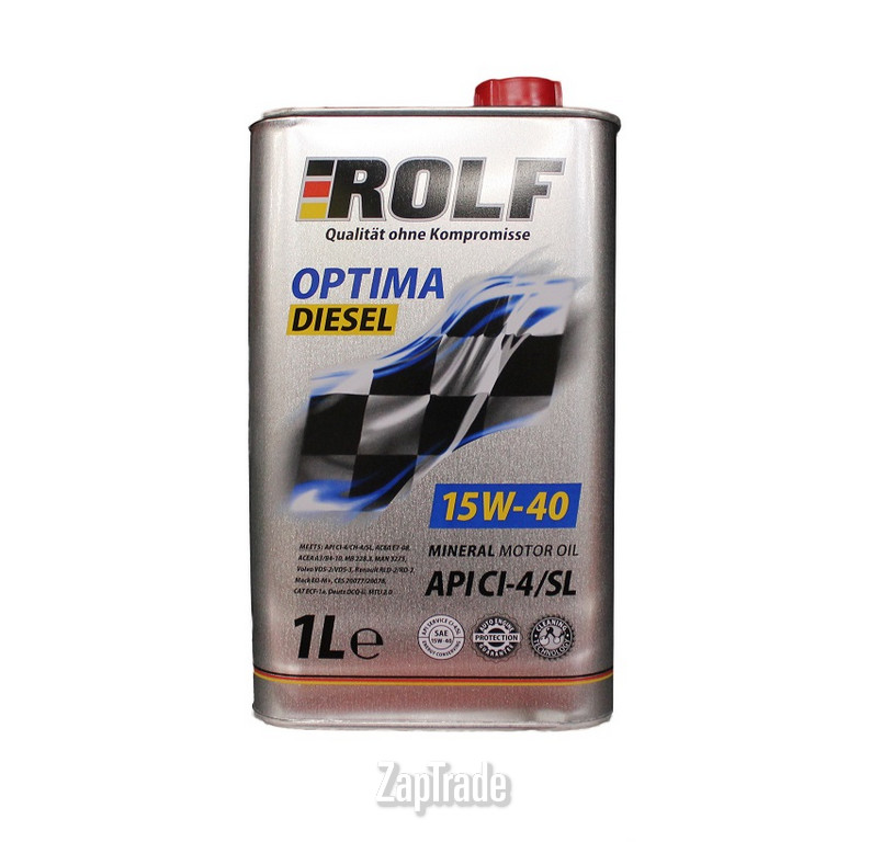 ������ �������� ����� Rolf Optima Diesel SAE 15W-40 ����������� | ������� 322238