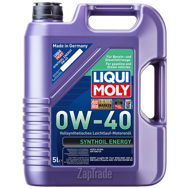 ������ �������� ����� Liqui moly Synthoil Energy ������������� | ������� 1923