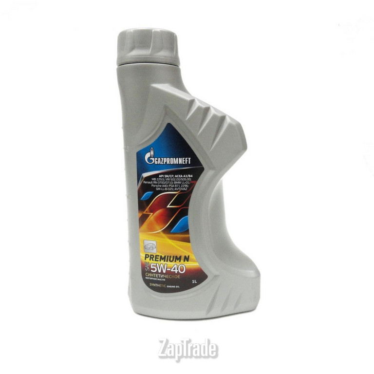 ������ �������� ����� Gazpromneft Premium N 5W-40 ������������� | ������� 2389901310