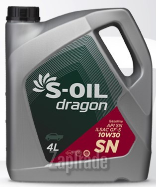 ������ �������� ����� S-oil DRAGON SN ����������������� | ������� DSN10W30_04