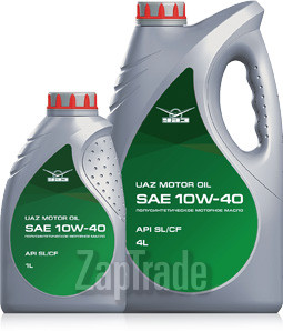 ������ �������� ����� Uaz Motor Oil 10W-40 ����������������� | ������� 000101-0041040-01