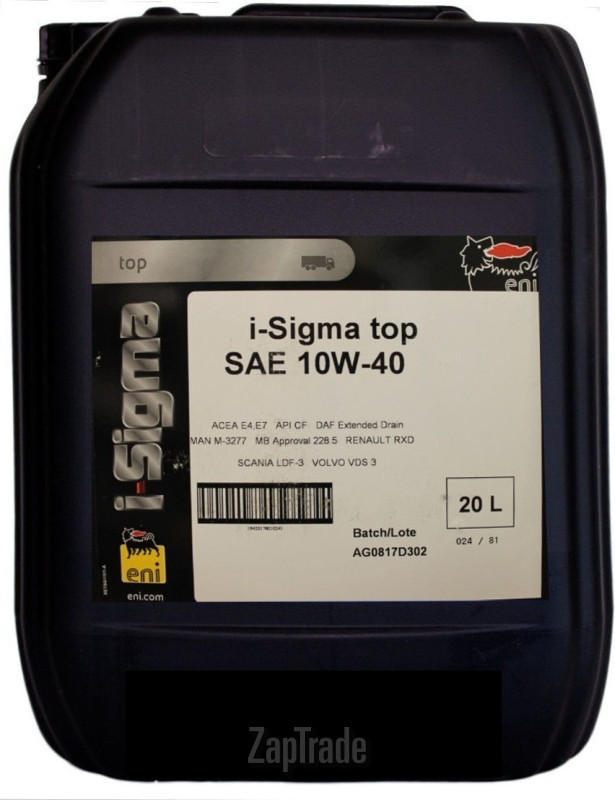 ������ �������� ����� Eni I-SIGMA TOP ����������������� | ������� 18423178010241