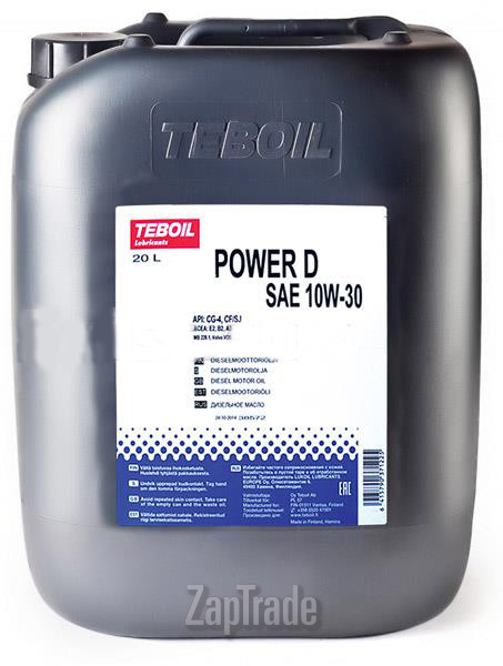 ������ �������� ����� Teboil Power D ����������� | ������� 037122