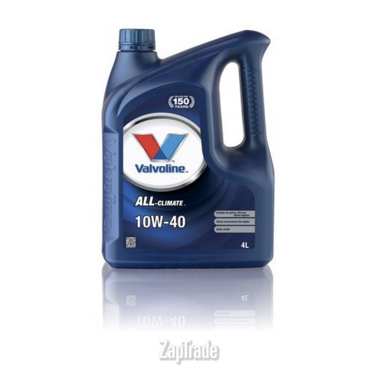 ������ �������� ����� Valvoline ALL CLIMATE EXTRA 10W-40, 4� ����������������� | ������� 872780