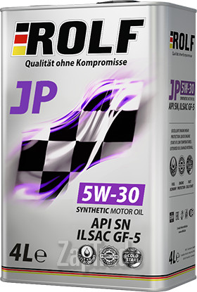 ������ �������� ����� Rolf JP SAE 5W-30 ILSAC GF-5 ������������� | ������� 322272
