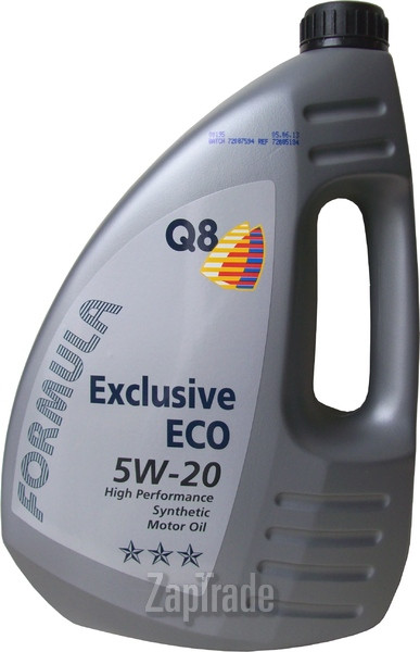 ������ �������� ����� Q8 Formula Exclusive Eco SAE 5W-20 ������������� | ������� 101105901654
