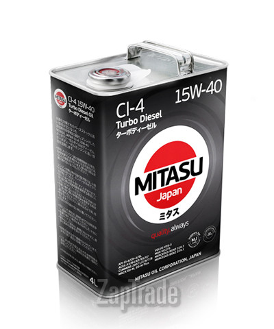 ������ �������� ����� Mitasu TURBO DIESEL CI-4 15W40  | ������� MJ2314