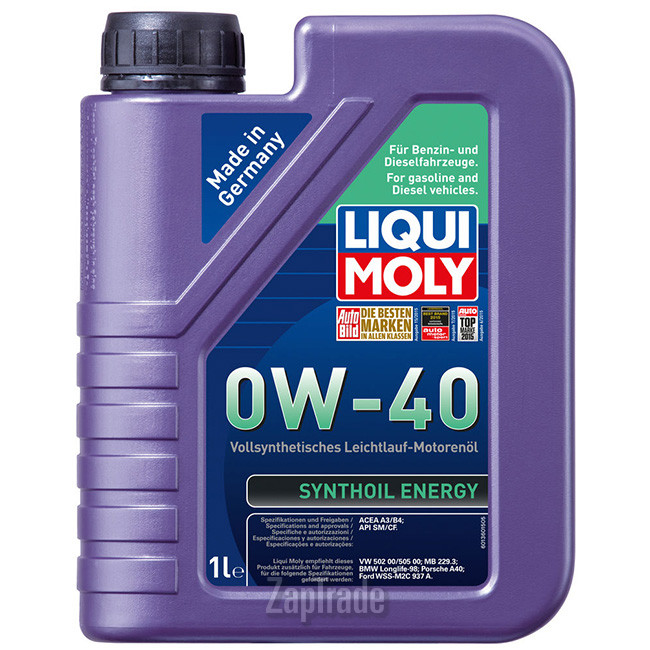 ������ �������� ����� Liqui moly Synthoil Energy ������������� | ������� 1922