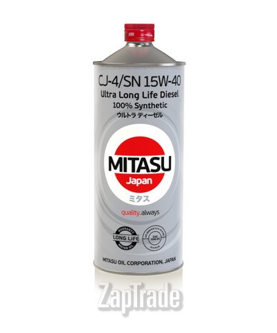 ������ �������� ����� Mitasu ULTRA DIESEL CJ-4/SN 15W-40 ������������� | ������� MJ2141