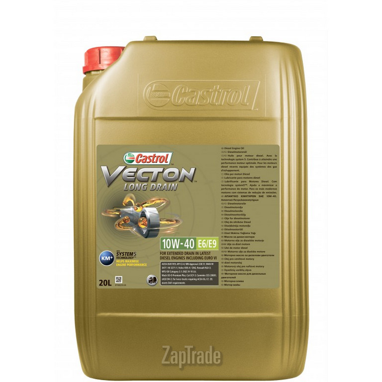 ������ �������� ����� Castrol Vecton Long Drain 10W-40 E7 ������������� | ������� 157AED