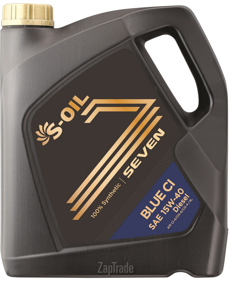 ������ �������� ����� S-oil SEVEN BLUE CI ������������� | ������� BL15W40_04