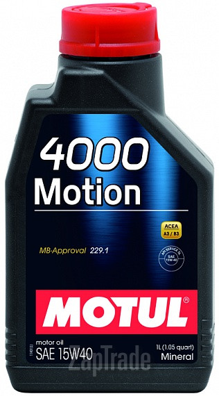 ������ �������� ����� Motul 4000 MOTION ����������� | ������� 102815