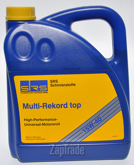 ������ �������� ����� Srs Multi-Rekord Top 15W-40 ����������� | ������� 7236