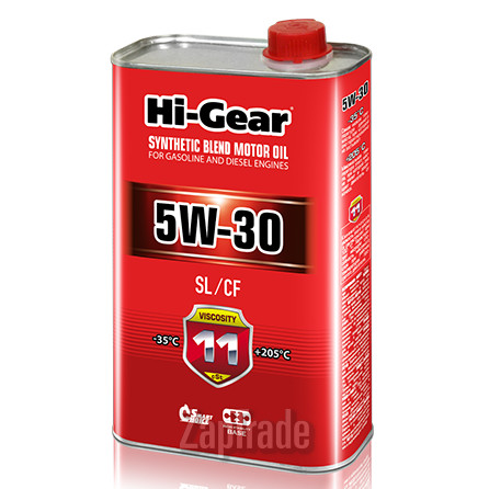 ������ �������� ����� Hi-gear SAE 5W-30 API SL/CF ����������������� | ������� HG1130