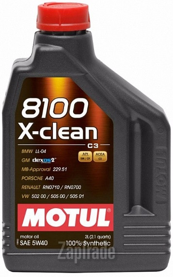 ������ �������� ����� Motul 8100 X-clean ������������� | ������� 102049