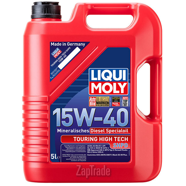 ������ �������� ����� Liqui moly Touring High Tech SHPD-Motoroil Basic ����������� | ������� 2475