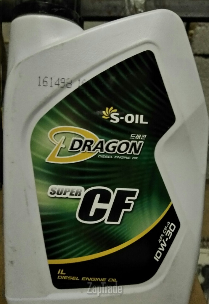 ������ �������� ����� S-oil DRAGON CF-4 ����������������� | ������� DCF10W30_01
