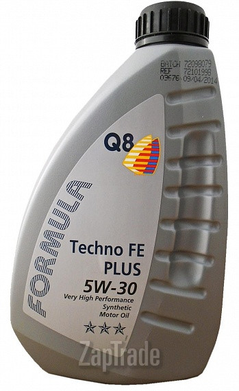 ������ �������� ����� Q8 Formula Techno FE Plus 5W-30 ������������� | ������� 105108301751