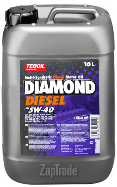 ������ �������� ����� Teboil Diamond Diesel ������������� | ������� 031221