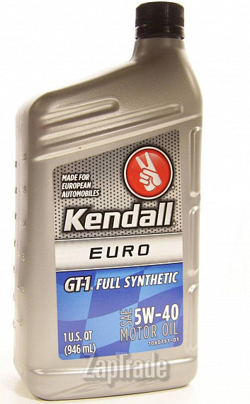 ������ �������� ����� Kendall GT-1 Full Synthetic (European Formula) 5W-40 ������������� | ������� 1060743