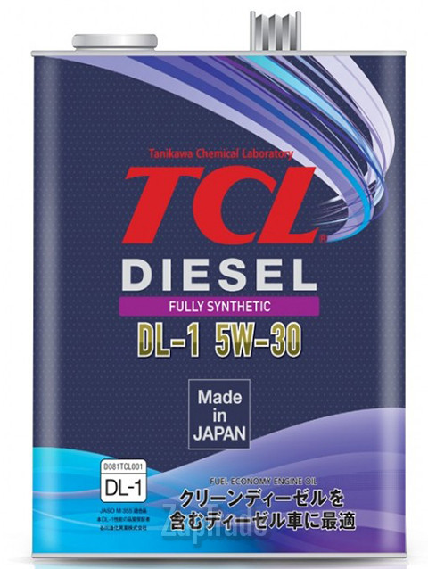 ������ �������� ����� Tcl DIESEL 5W-30 DL-1 ������������� | ������� D0040530
