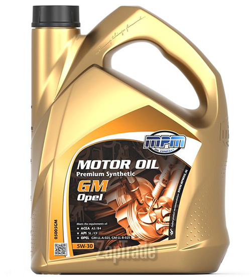 ������ �������� ����� Mpm oil Premium Synthetic GM / Opel ������������� | ������� 05005GM