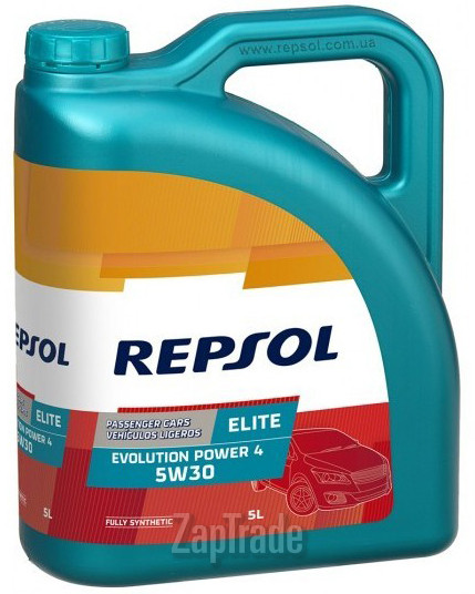 ������ �������� ����� Repsol ELITE EVOLUTION POWER 4 5W30 ������������� | ������� 6242/R