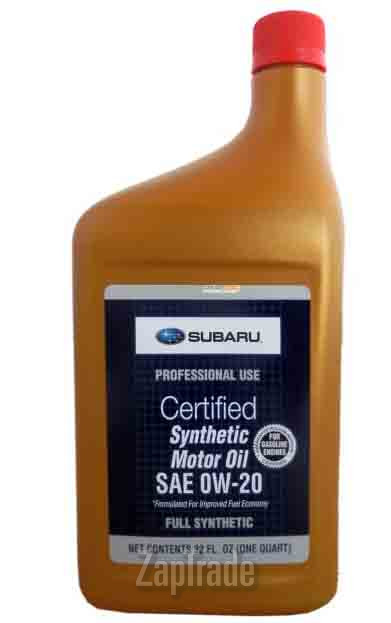 ������ �������� ����� Subaru SYNTHETIC OIL ������������� | ������� SOA427V1310